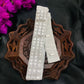 Beautiful Silver Color Stone Work Designer Saree Belt