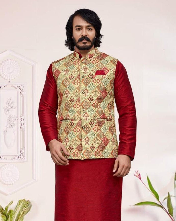 Appealing Red Color Kurtas Near Me