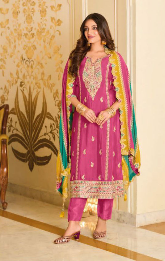 Premium Silk Salwar Suits For Women In USA