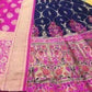 Pink With Blue Color Lehenga Choli For Women In USA