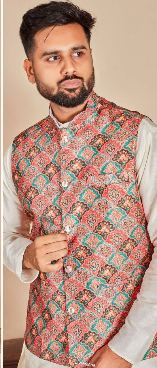 Wedding Kurta Pajama And Jacket Sets For Men Near Me