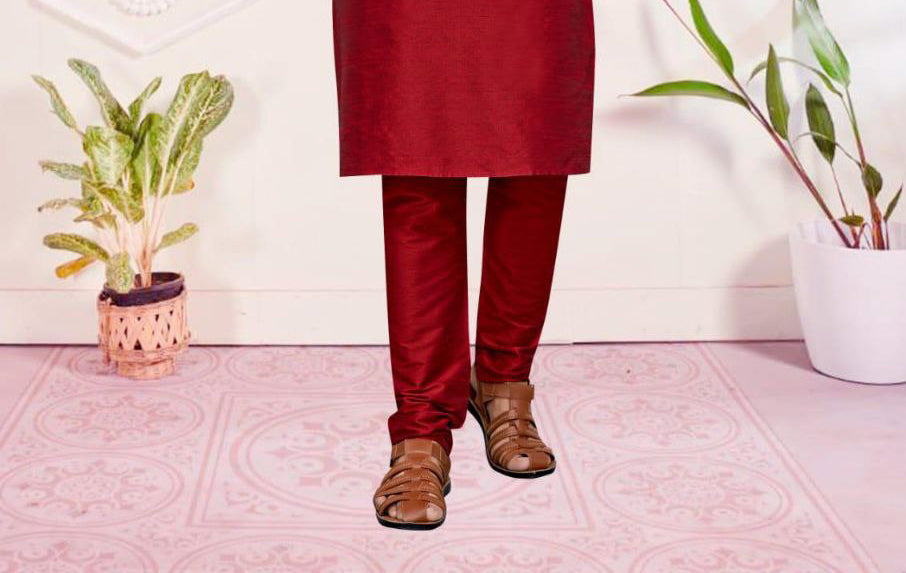 Stunning Maroon Color Designer Digital Print Work Kurta And Pajama With Jacket For Men In Tempe