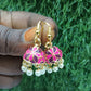 Beautiful Multicolor Antique Gold Earrings