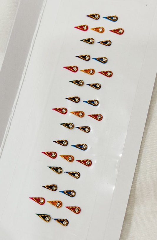 BN4-1 Beautiful Multicolor bindis