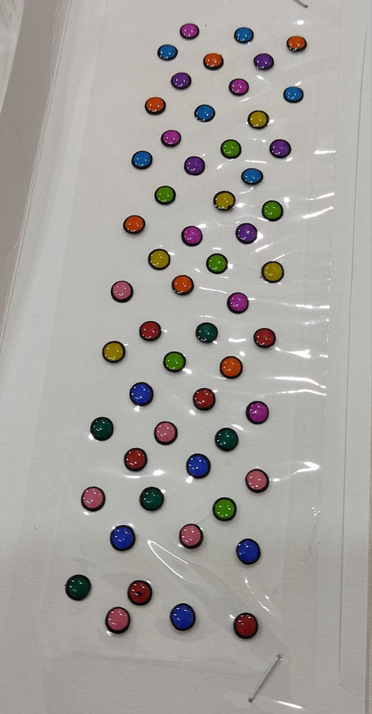 BN1-7 Beautiful Multicolor bindis