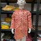 Attractive Pink Colored Heavy Cotton Pajama Jacquard Kurta Sets For Boys