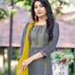 Elegant Grey Colored Ethnic Wear Salwar Suits Near Me