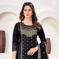 Elegant Black Colored Ethnic Wear Salwar Suits Near Me