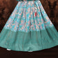 Gorgeous Teal Green Color  Silk Langa Sets In Chandler