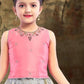 Exquisite Pink Color Georgette Embroidery And Sequins Work Choli Near Me