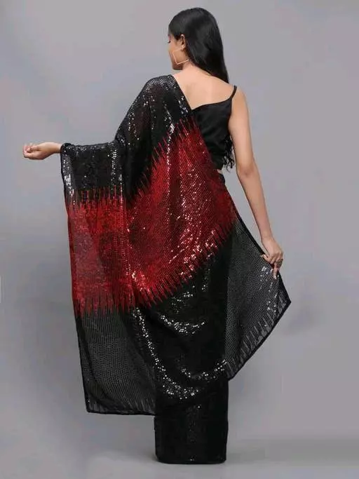 Sequins Work Sarees In USA