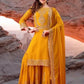 Heavy Embroidery Work Sequins Sharara Suit For Women Near Me