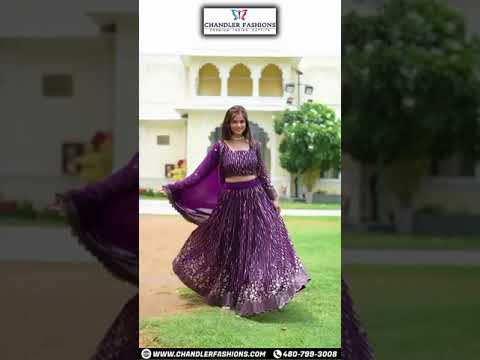 Heavy Embroidery And Sequins Work Lehenga In Arizona