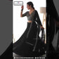 Stunning Black Color Designer Faux Georgette Lehenga Choli With Fancy Border Dupatta