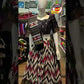 Appealing Black Color Printed Zig Zag Pattern Chaniya Choli For Women