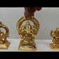 Lord Ganesh Brass Idol - High Quality Gold Finish Brass