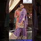 Beauteous Light Pink Color Shimmer Silk With Embroidery Work Palazzo Suits In USA