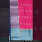 Attractive Light Pink Color Pure Kanchi Silk Saree For Women