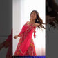 Rani Pink Color Soft Roman Silk Palazzo Suits In Chandler