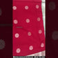 Gorgeous Red Color Pure Silk Saree With Silver Zari Work For Women