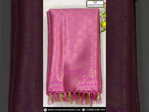 Beautiful Pink Color Saree In Chandler