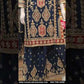 Alluring Designer Party Wear Navy Blue Colored Palazzo Suits For Women