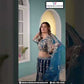Pleasing Blue Color Butterfly Net With Embroidery And Sequins Work Lehenga For Women