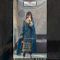 Teal Blue Color Kurti Suits In Yuma 