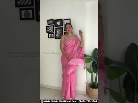 Pink Color Saree In Yuma