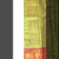 Captivating Green Colored Floral Design 100% Pure kanchipuram Silk Saree For Women- SILKMARK CERTIFIED