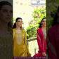Trendy Festival Wear Mustard Yellow Embroidery Work With Soft Organza Salwar Suit