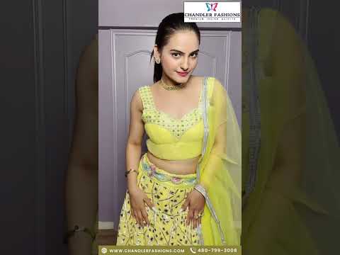 Spectacular Yellow Color Georgette Zari Work Lehenga With Dupatta
