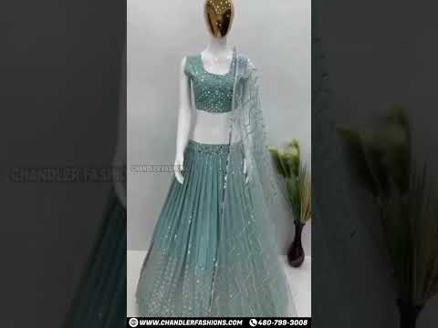 Light Green Color Designer Lehenga In Phoenix