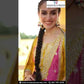 Aesthetic Pink And Yellow Color Heavy Chinon Embroidered Work Salwar Suits With Embroidery Dupatta In In USA