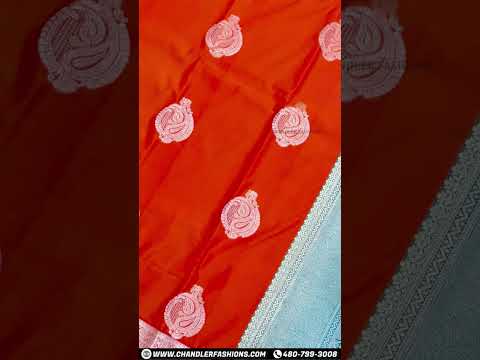 Orange Color Saree In Surprise