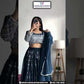 Teal Blue Color Lehenga In Arizona