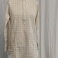 Fantastic White Color Cotton With Sequins And Chikankari Work Kurta Suits For Men