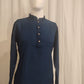 Amazing Blue Color Cotton With Self Design Kurta Suits For Men