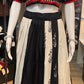 Elegant Black And White Color Chaniya Choli With Printed Work For Women