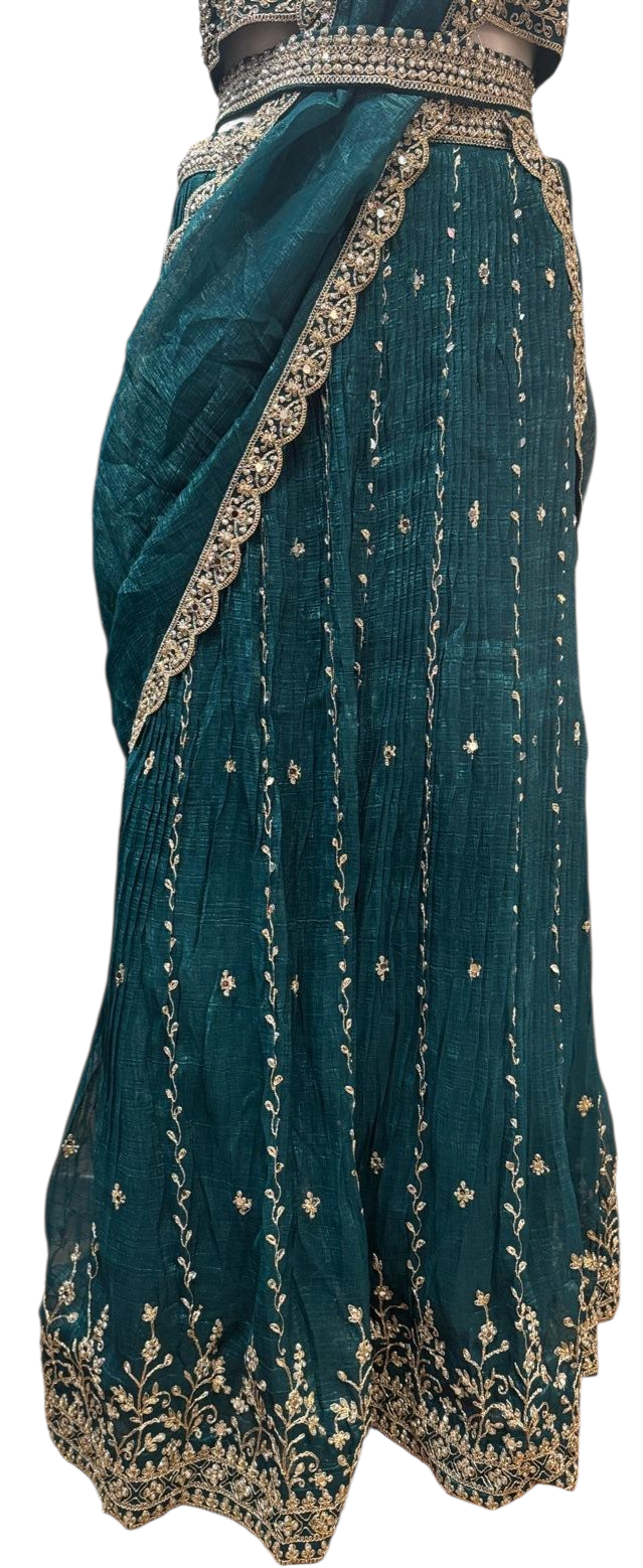 Green Color Lehenga Choli In Chandler
