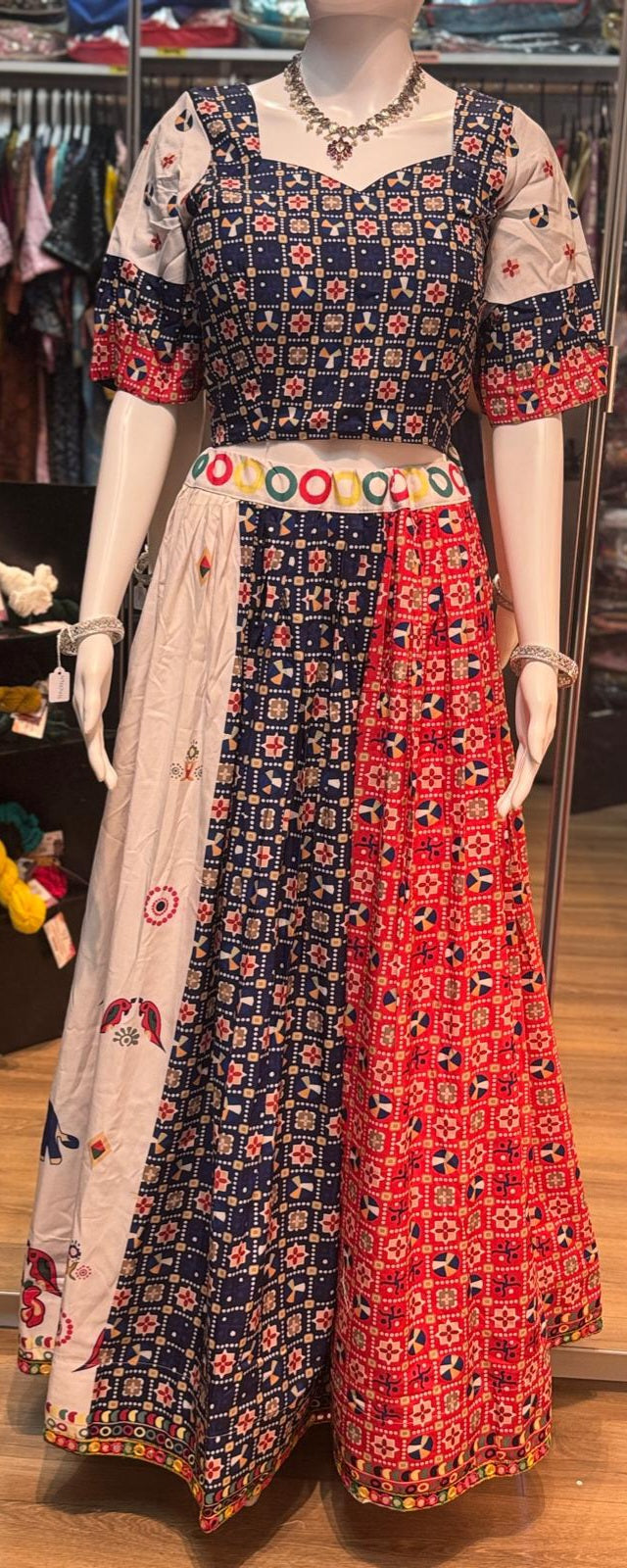 Gorgeous Multicolored Chaniya Choli Lehengas With Dupatta Set For Women