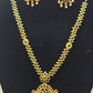 Awesome Gold Plated Necklace with Green Stones For Women