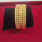 Fantastic Gold Plated Bangles With  Elegance Gold Color For Women