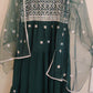 Fabulous Green Color Georgette Anarkali Suit In Suncity