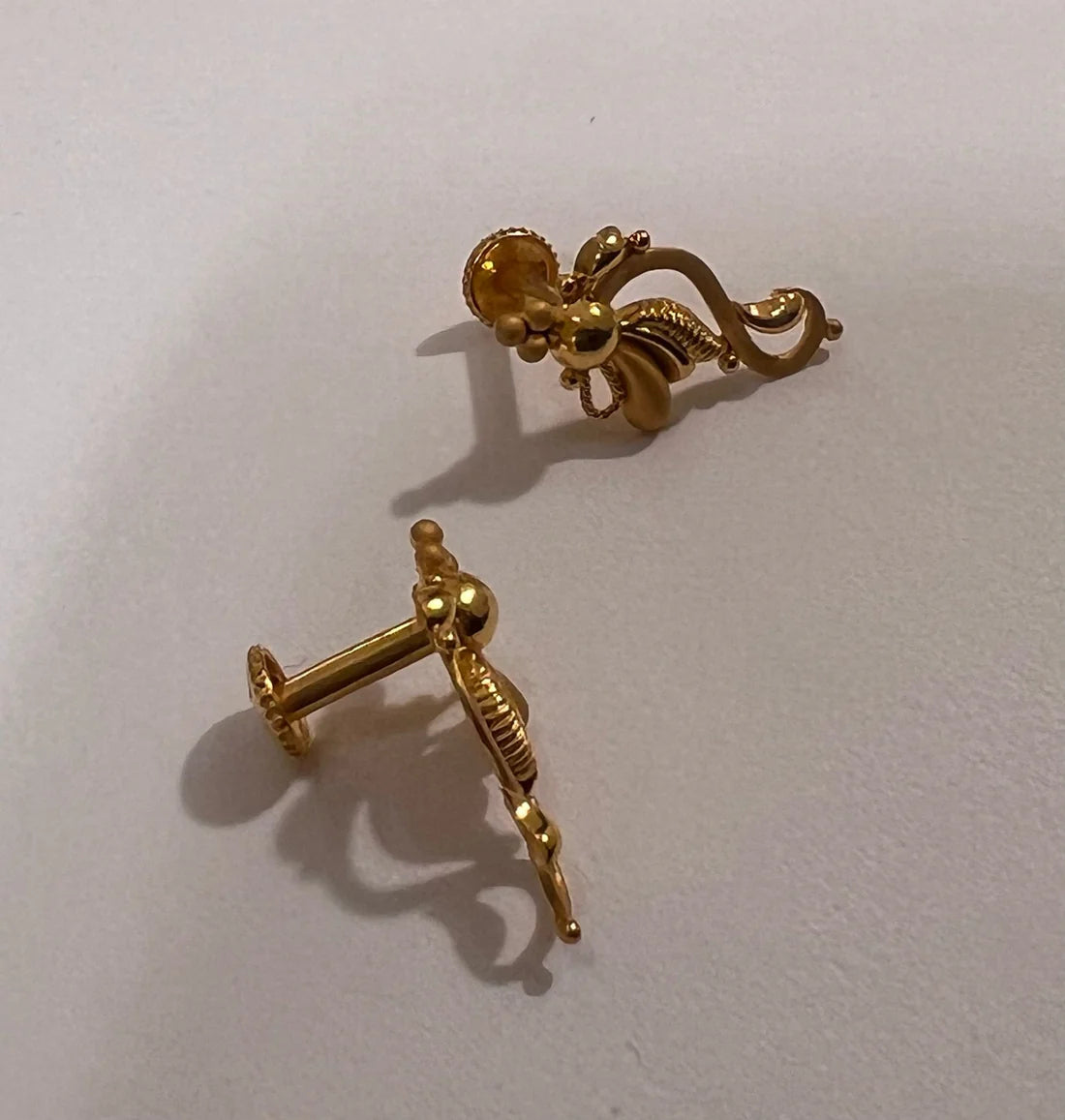 Stunning Pure 24Kt Gold Earrings for Women In Yuma