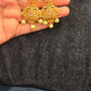 Alluring Gold Plated Choker With Earrings Near Me