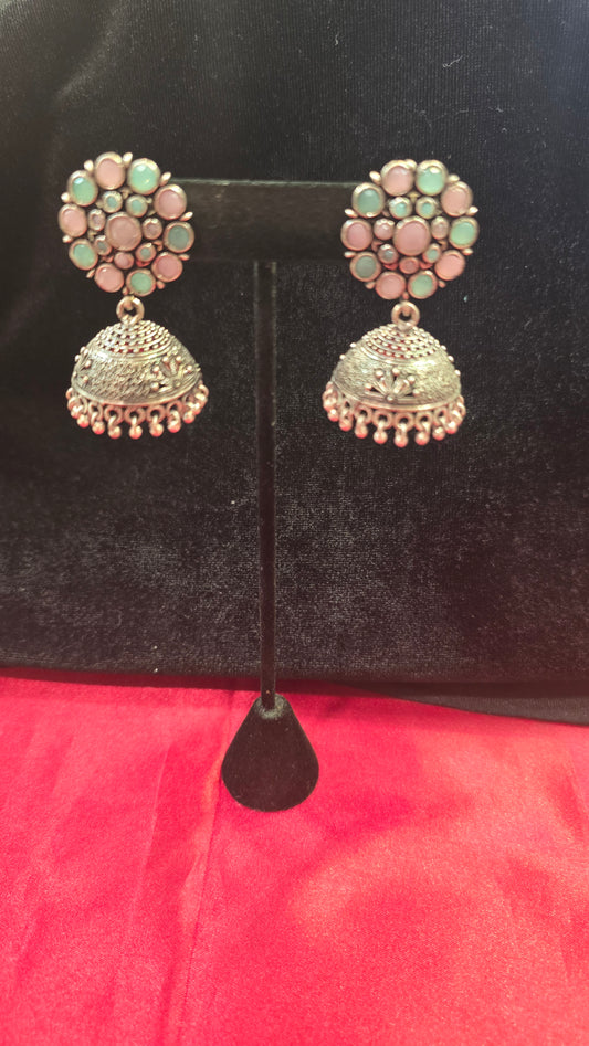 Multi Color Jhumkas