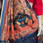 Blue Color Printed Work Lehenga Cholis In Mesa