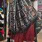 Stunning Maroon Color Printed Work Lehenga Cholis In USA