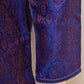 Elegant Blue Color Embroidery Work Kurta With Slub Silk Pajama Pant
